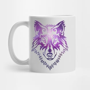 Into Darkness - Deep Space Wolf Mug